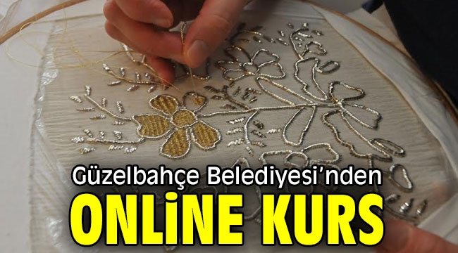 Güzelbahçe Belediyesi'nden Online Kurs