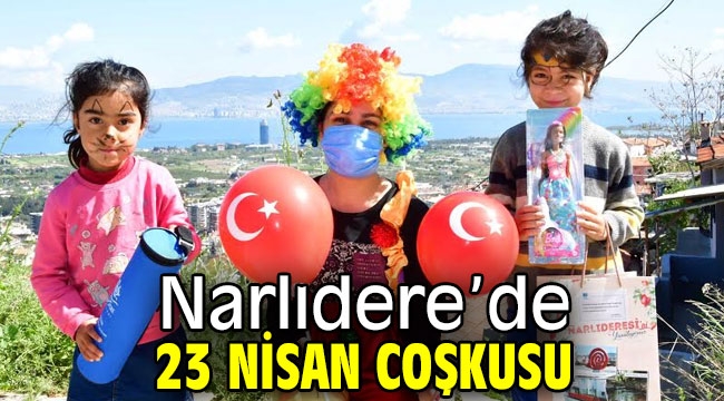 Narlıdere'de 23 Nisan coşkusu