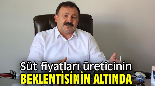 Süt fiyatları üreticinin beklentisinin altında