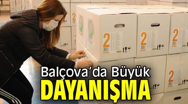 Balçova'da Büyük Dayanışma