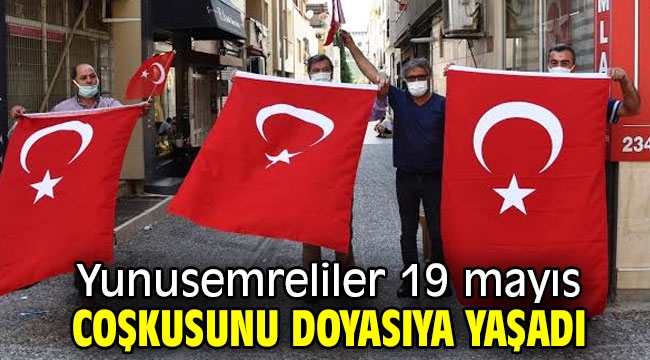 Yunusemreliler 19 mayıs coşkusunu doyasıya yaşadı