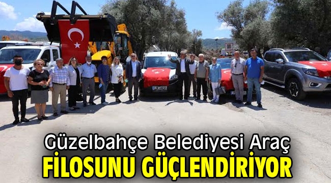 Güzelbahçe Belediyesi Araç Filosunu Güçlendiriyor