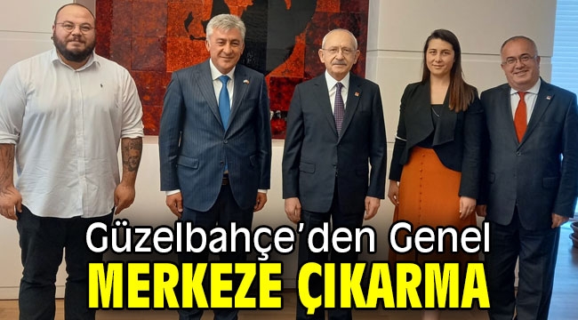 Güzelbahçe'den Genel Merkeze Çıkarma