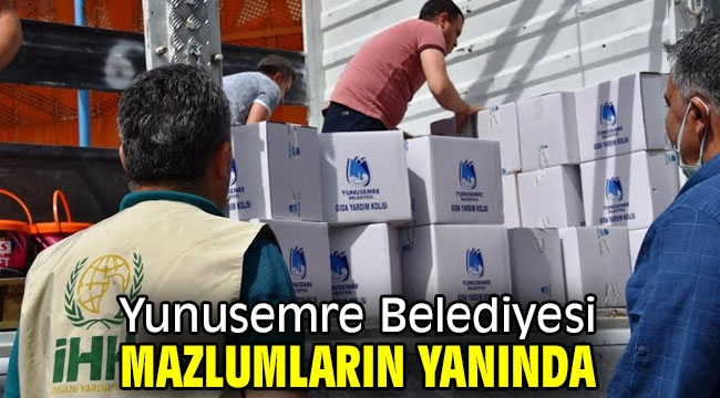  Yunusemre mazlumların yanında