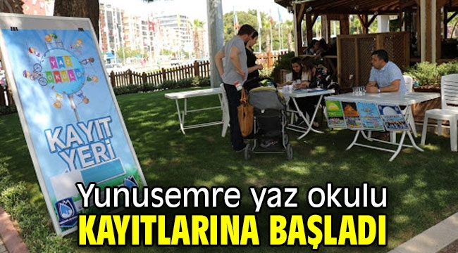  Yunusemre yaz okulu kayıtlarına başladı