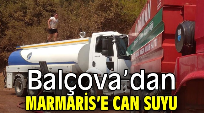 Balçova'dan Marmaris'e can suyu