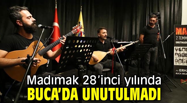 Buca'da, Madımak 28'inci yılında unutulmadı 