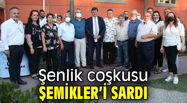 Şenlik coşkusu Şemikler'i sardı