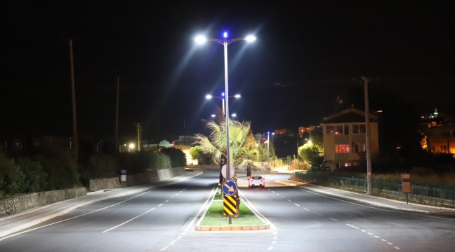 Görece'de İsmet İnönü Caddesi yol çalışması bitti