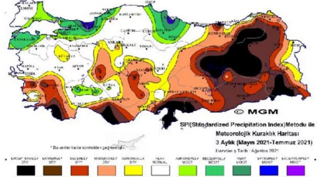 Meteoroloji'den korkutan haritalar! 