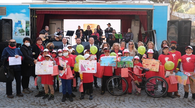 Ayvalık'ta "Zeytin ve Barış" temalı resim yarışması sonuçlandı