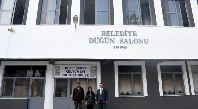 Güzelçamlı düğün salonu çiçek gibi olacak