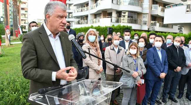 Narlıdere'de Haydar Gültekin Parkı açıldı