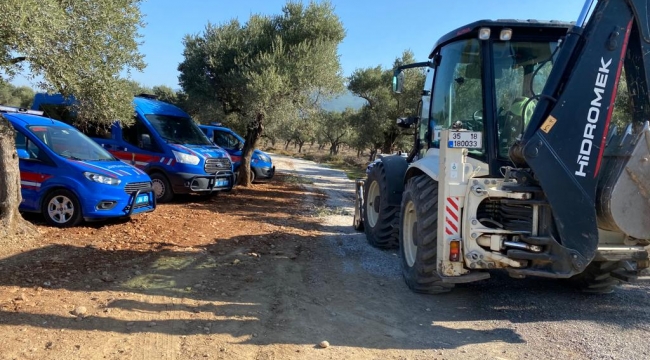 Torbalı'da hobi bahçelerinde yıkım başladı