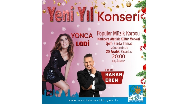 Yonca Lodi, Narlıdere'ye geliyor