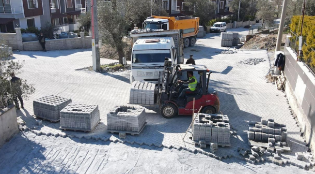 Ayvalık Belediyesi hizmete tam gaz devam ediyor