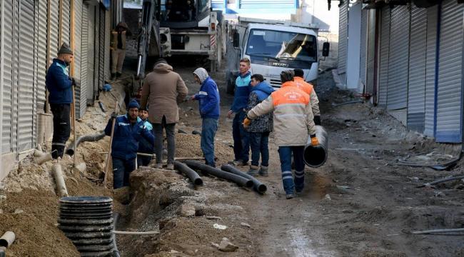 Orient ve Grand Bazaar'daki çalışmalar sürüyor