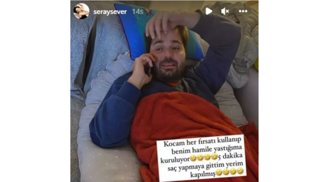 Seray Sever genç eşini paylaştı! 