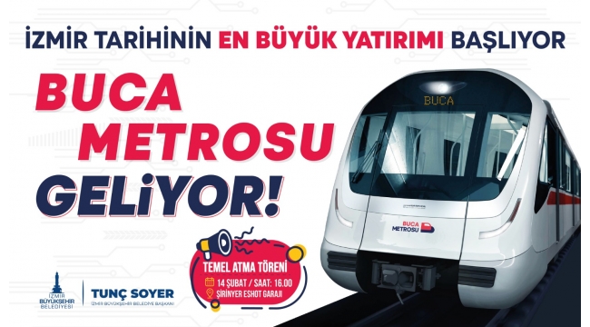 Buca Metrosu'nun temelini Kılıçdaroğlu atacak