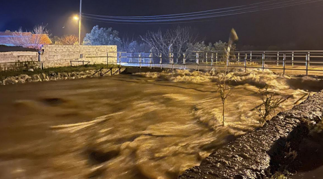 Dikili alarma geçti!