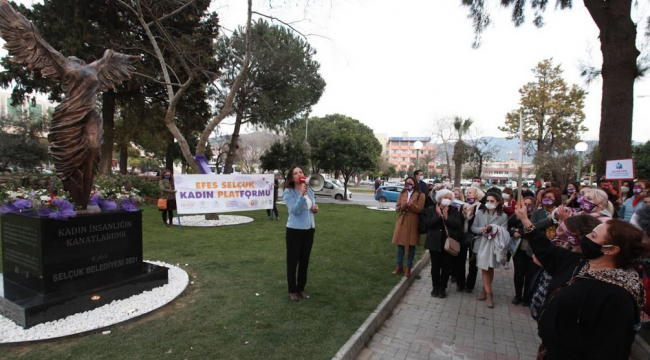 Efes Selçuk'ta doya doya 8 Mart coşkusu