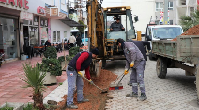 Turgutlu Belediyesi ekiplerinden yoğun çalışma