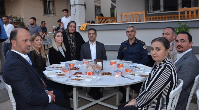 Başkan Kayalar, Şehit Kıvık için düzenlenen iftar yemeğine katıldı