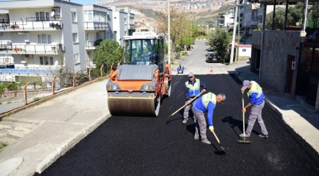 Bornova Belediyesi'nden asfalt hamlesi