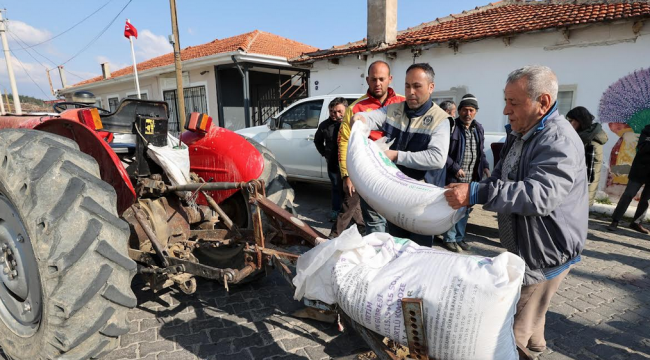 Çiftçinin yüzünü güldüren destek