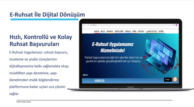 Çiğli Belediyesi'nde e-ruhsat dönemi başladı 