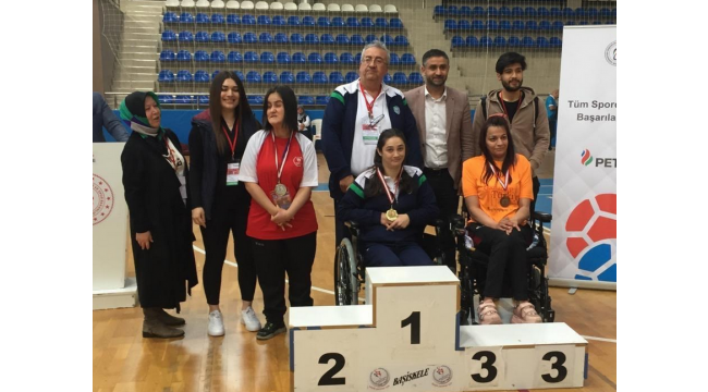 Gaziemir'in boccia sporcularından 3 Türkiye şampiyonluğu