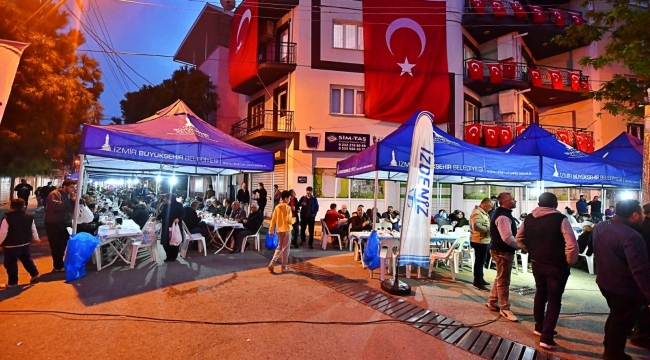 İZDENİZ personelinden bin kişilik iftar