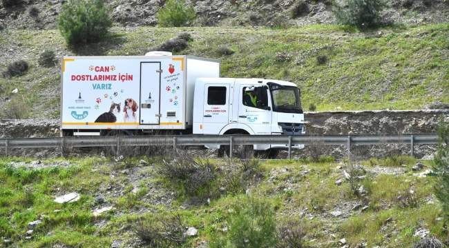 Kırsal ilçeler için mobil hizmet aracı yola çıktı