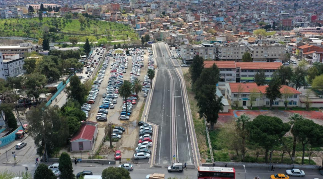 Konak'ta trafiğe hayat verecek yeni yol hazır