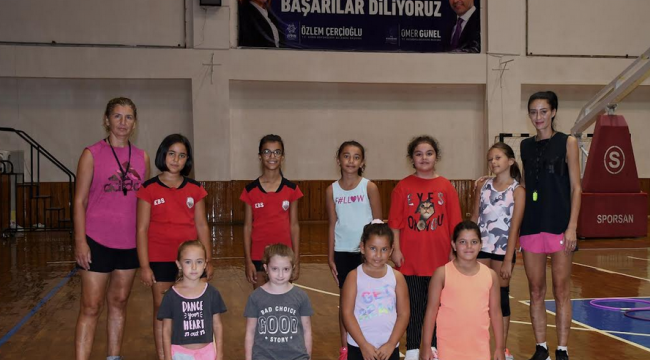 Ada'da minikler yazın sporsuz kalmayacak