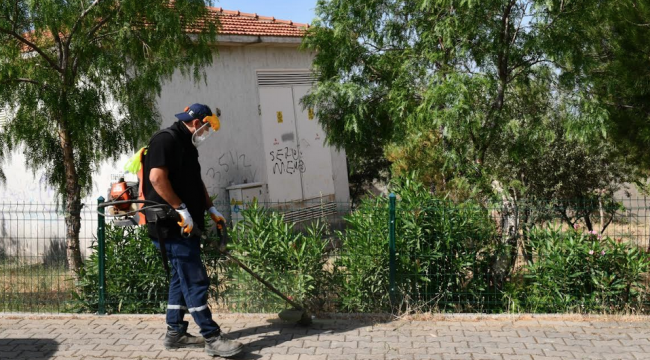 Çiğli'de temizlik seferberliği sürüyor