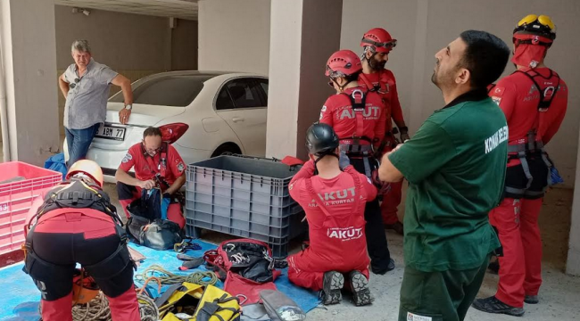 Konak Belediyesi ve AKUT'tan ortak operasyon