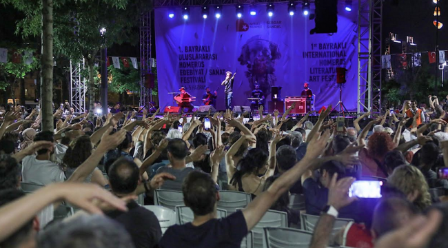 Uluslararası Homeros Festivali'ne muhteşem final!