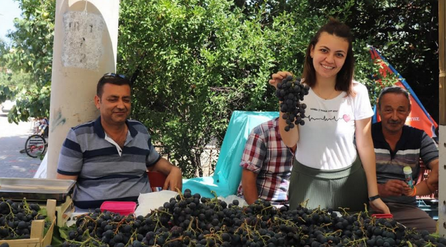 Karaburun, Kösedere 13. Üzüm Şenliği'ne merhaba diyor