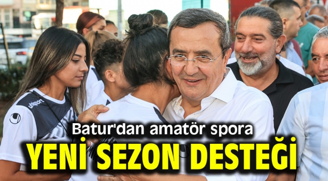 Batur'dan amatör spora Yeni sezon desteği