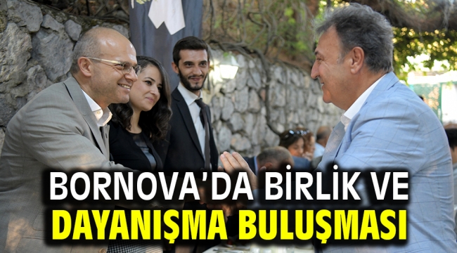 Bornova'da birlik ve dayanışma buluşması