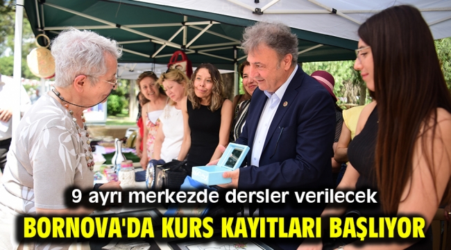 Bornova'da kurs kayıtları başlıyor