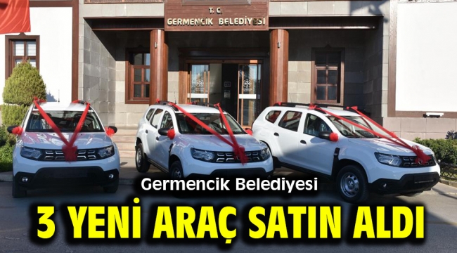 Germencik Belediyesi 3 yeni araç satın aldı