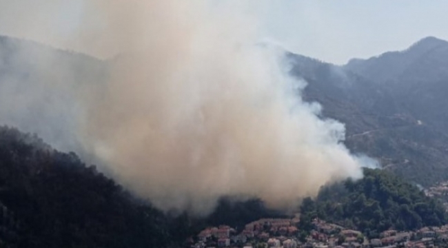 Marmaris'teki yangın kontrol altına alındı