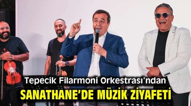 Tepecik Filarmoni'den Sanathane'de müzik ziyafeti