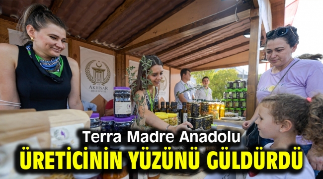 Terra Madre Anadolu üreticinin yüzünü güldürdü