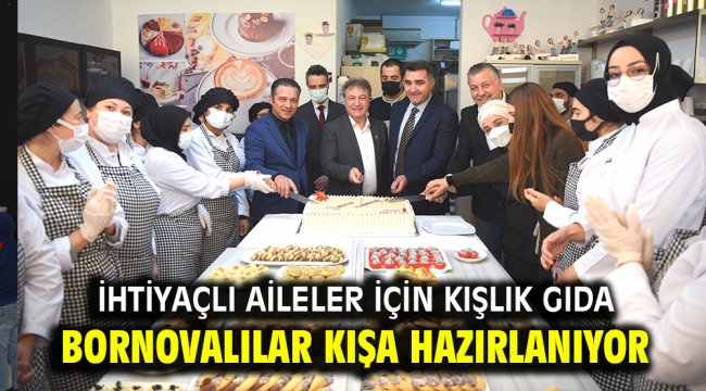 Bornovalılar kışa hazırlanıyor