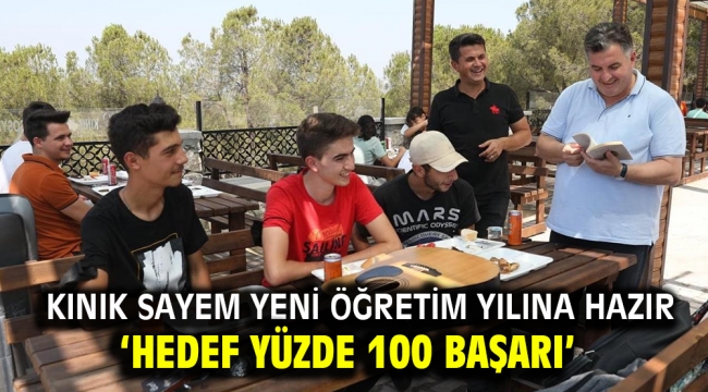 'HEDEF YÜZDE 100 BAŞARI'