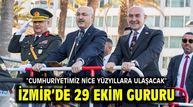 İzmir'de 29 Ekim gururu