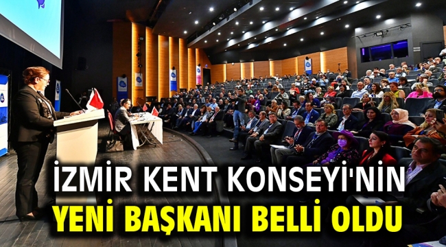 İzmir Kent Konseyi'nin yeni başkanı Nilay Kökkılınç